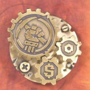 SteamWorld Dig - Gears of Industry Lapel Pin (03)
